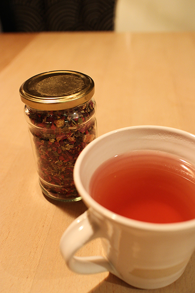 cranberry ginger tea