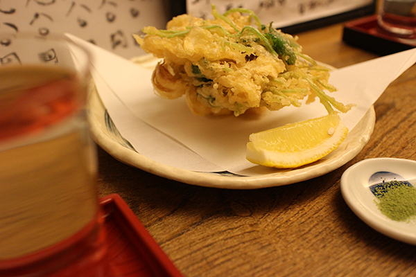 lily bulb tempura