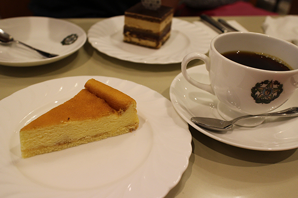cheese cake @ café Paulista